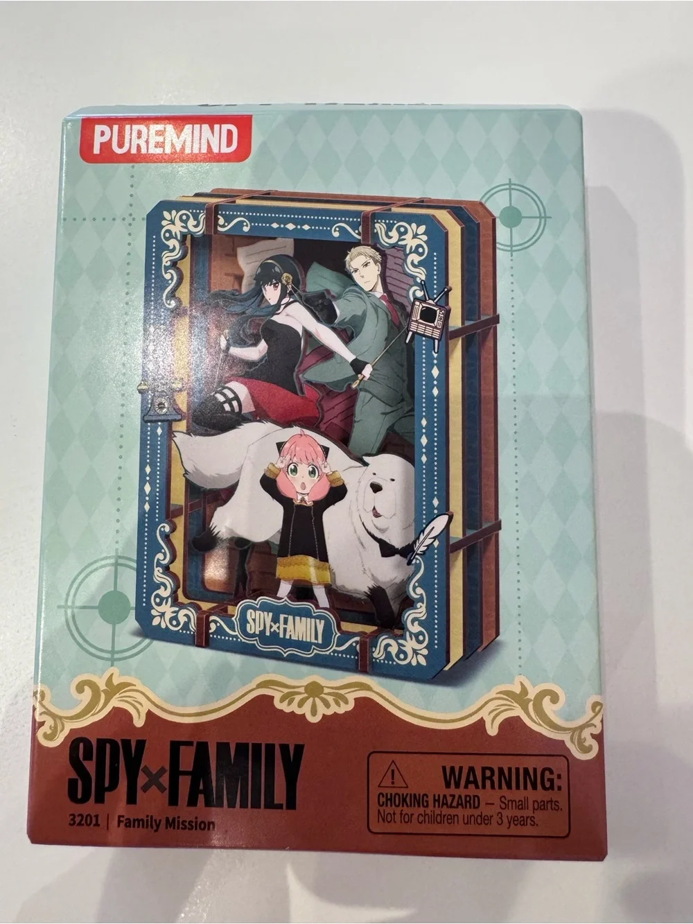 SPY×FAMILY Family Mission Decorative Box Wooden Gallery Twilight